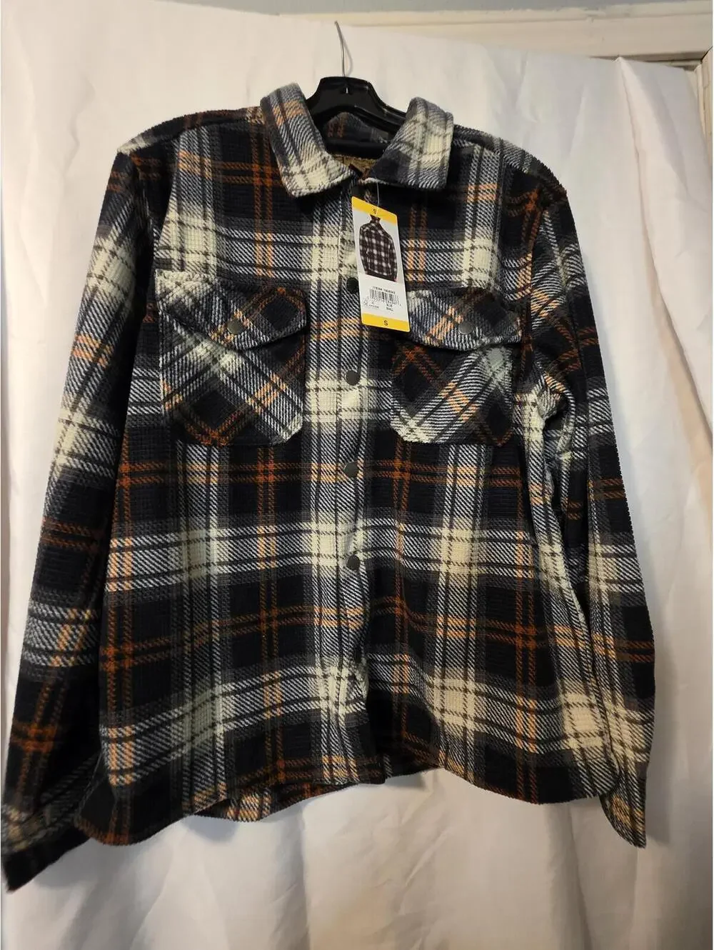 BC Clothing Heritage Men's Plaid Flannel Shirt Size S